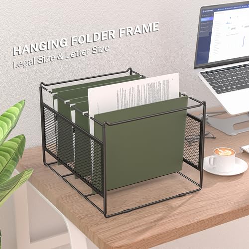 Hanging File Folder Frame for Legal and Letter Size, 1 Pack C92676