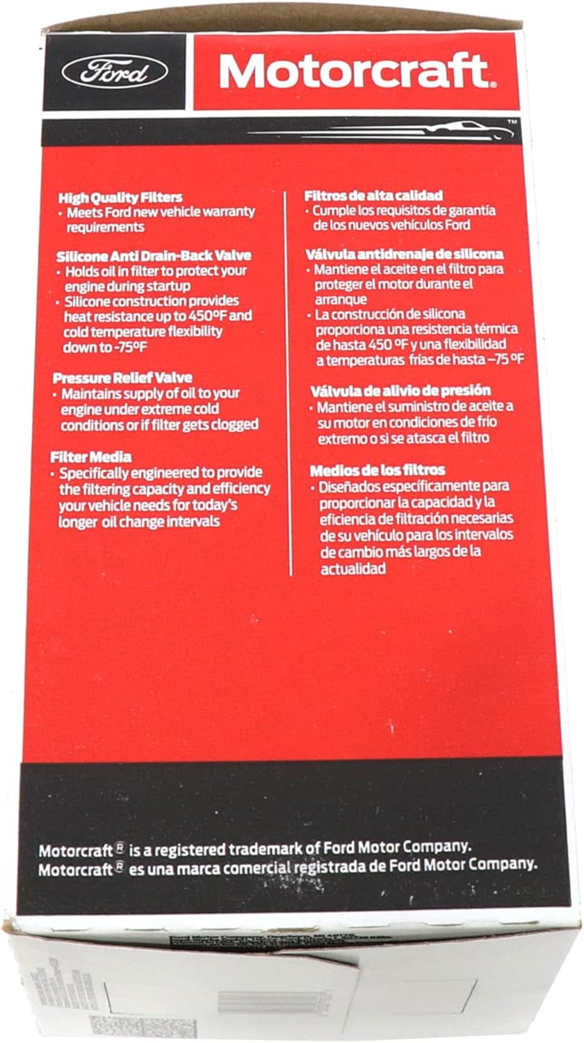 Motorcraft Oil Filter FL2124S Q1650