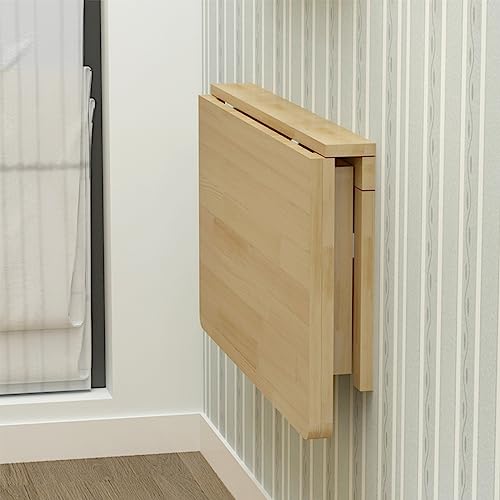 Folding Wall Desk for Indoor or Outdoor,Heavy Duty Wall Mount Table Kitchen Drop Leaf Dining Table, Collapsible Workbench Corner Computer Desk for Small Space Saving,Fold Down Desk ( Size : L40xW25cm/