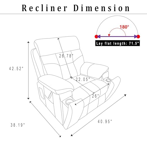 Power Lift Chair Recliner with Massage and Heat for Adults, Dual Motor H2507