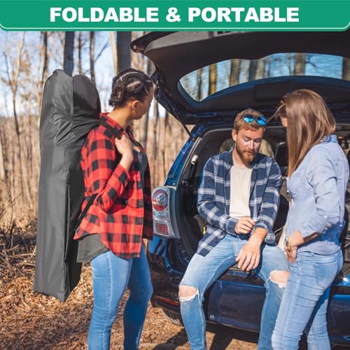 LILYPELLE Folding Camping Cot, Extra Wide Heavy Duty with Carry Bag Z15817