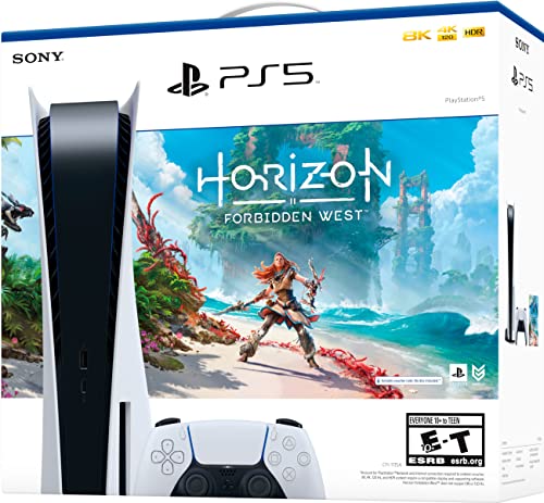 Playstation 5 Disc Version PS5 Console Horizon Forbidden West Bundle X312
