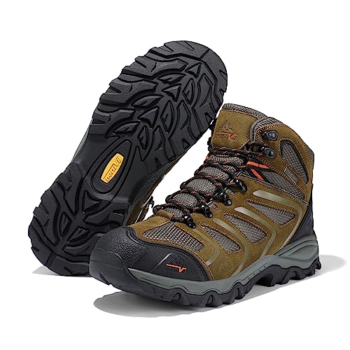 NORTIV 8 Men's Waterproof Ankle High Hiking Boots D984