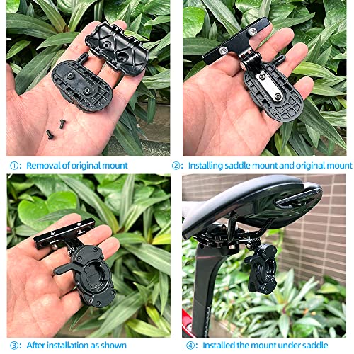 Radar Bike Mount for Garmin Varia RTL510 515 TL300, Saddle Bicycle Mount L73219