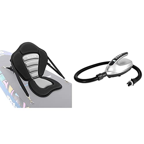 Detachable Universal Paddle-Board Seat - Adjustable Paddle Board Seat, Form-Fitting Design for All Body Sizes, Large & Small, Compatible for Kayaks, Rowboats, Fishing Boats - SereneLife SLSUPST15