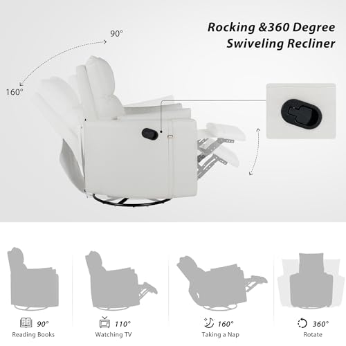 Power Lift Recliner Chair with Massage and Heat for Elderly, Beige C7169