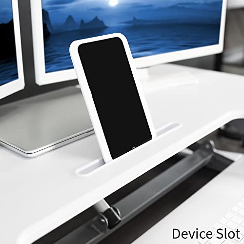 VIVO 36 inch Electric Stand Up Desk Converter, Black U953