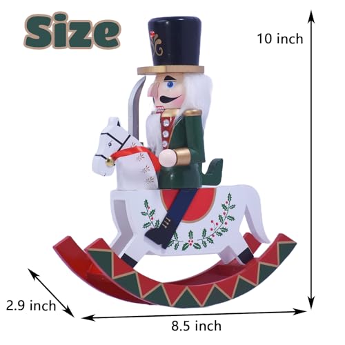 Wooden Nutcracker Soldier Tabletop Christmas Decoration A9504