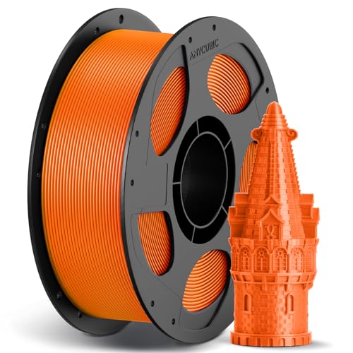 ANYCUBIC High Speed 3D Printer Filament 1.75mm Bundle, Rapid PLA, 2KG Blue + Bright Red B284