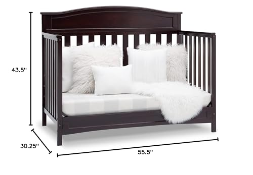 Delta Children Emery 4-in-1 Convertible Baby Crib, White K6178