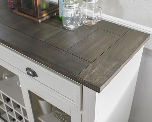 Server - Dark Oak & White P774