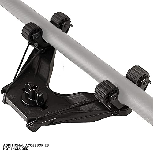 YakAttack DoubleHeader Dual RotoGrip Paddle Holders for Kayak Tracks Y153