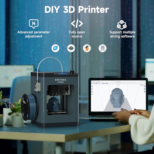 Tina2 Basic 3D Printer, Fully Assembled, Auto Leveling, FDM Mini Printer D3561