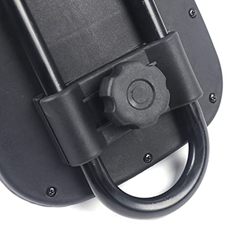 Backrest Saddle Bike Seat with Back Support, Faux Leather, Universal Fit V598931