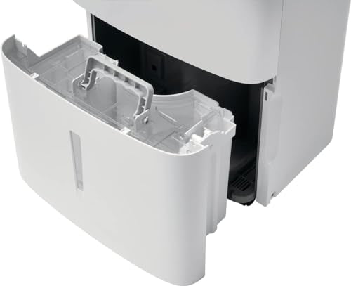 Frigidaire 50-Pint Portable Dehumidifier with Wi-Fi for Medium/Large Rooms, White Q334986
