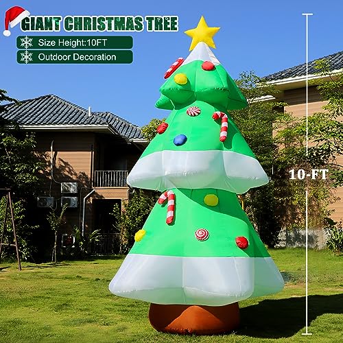 8 FT Christmas Inflatable Santa Claus with Gift Bag and LED Lights for Yard Outdoor Decor M3530