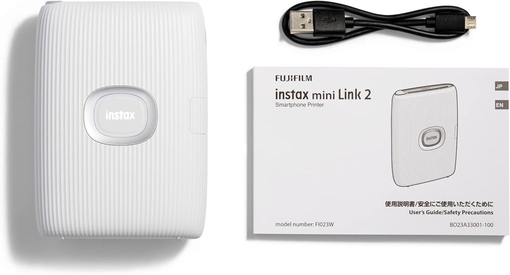 Fujifilm Instax Mini Link 2 Smartphone Printer - Clay White J167