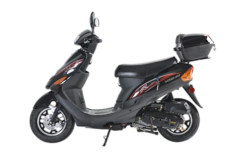 HHH 49cc/50cc Gas Scooter Moped with Matching Trunk M210815
