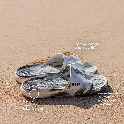 REEF Oasis Slide Waterproof Sandal, Lightweight Beach Sandal W52390