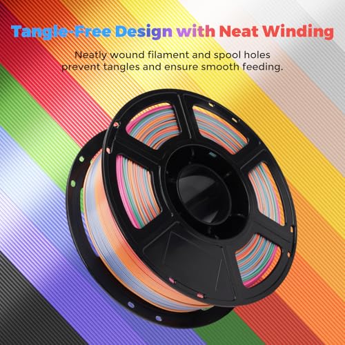 FLASHFORGE Silk PLA Filament 1.75mm, 1kg Spool V8381