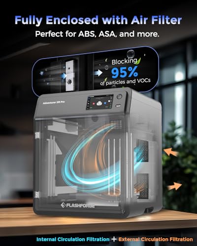 FLASHFORGE AD5M 3D Printer, CoreXY High-Speed, Auto Leveling C883