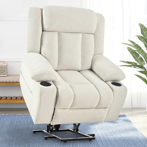 Power Lift Recliner for Elderly with Remote Control, Navy Blue P60192