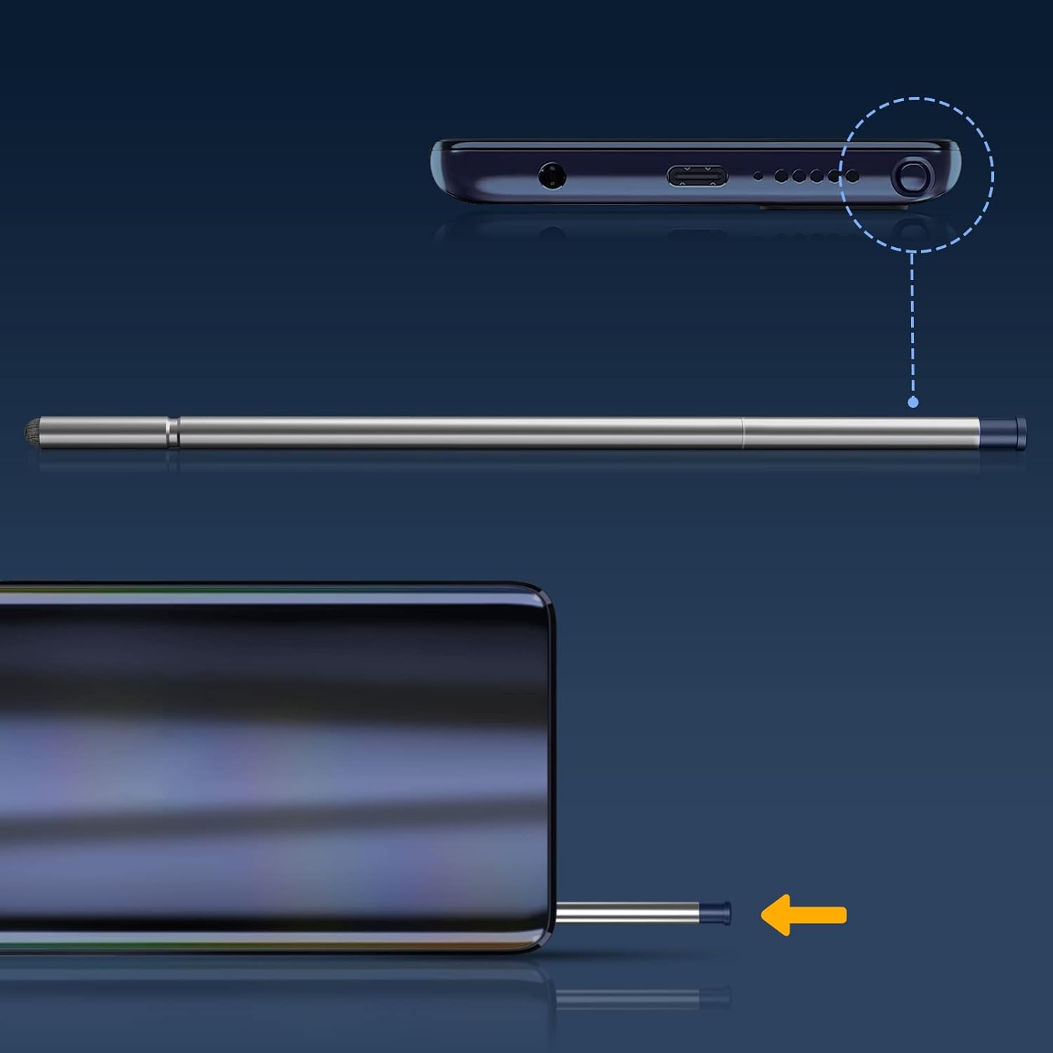 Stylus Pen for Moto G Stylus 2022 5G (XT2215) L8734