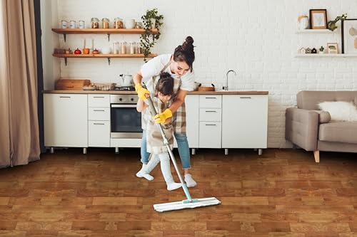 Oxdigi Vinyl Flooring Roll 32 sq.ft Natural Oak K971193