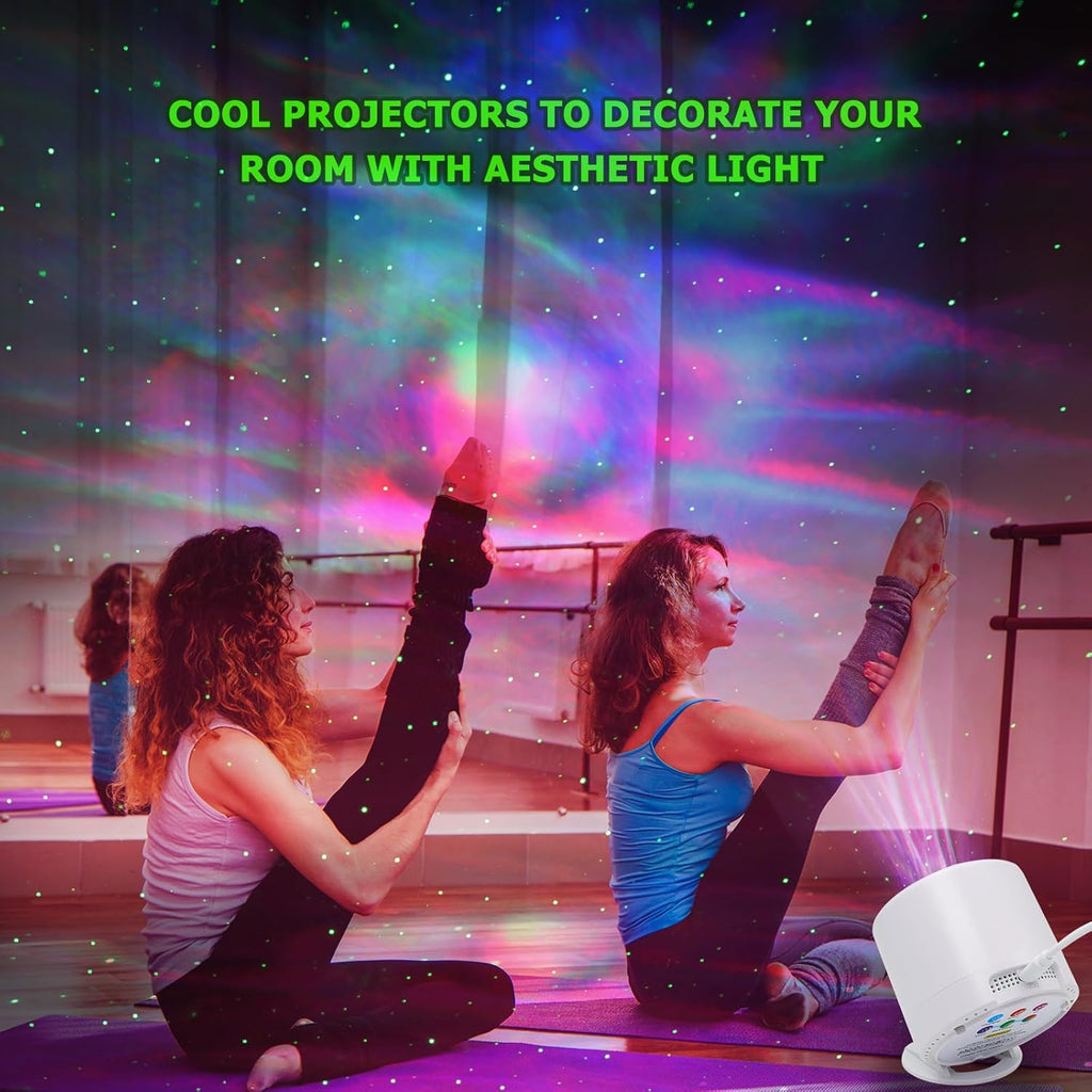 Galaxy Projector Star Night Light with Remote and Timer L1219