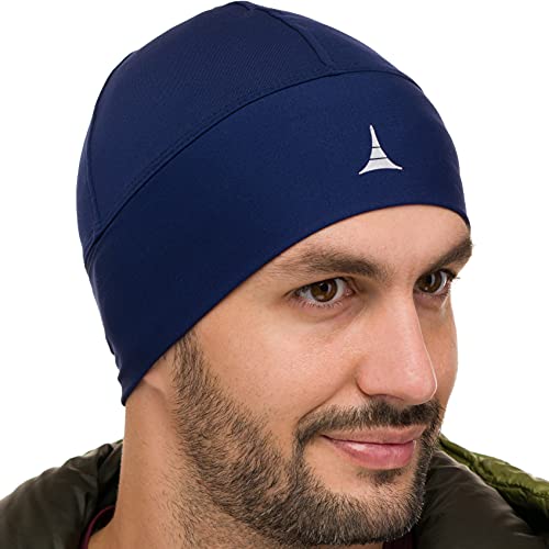 Helmet Liner Sweat Wicking Skull Cap Beanie. Ultimate Performance Moisture Wicking. Fits Under Helmets