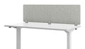 VaRoom - Desk Divider; Sound Proof Dividers - Privacy Shields for Student Desks and Desk Privacy Panels. Cubicle Wall, Desk Divider for Students and Office Divider (Light Grey, 48" W x 18”H)
