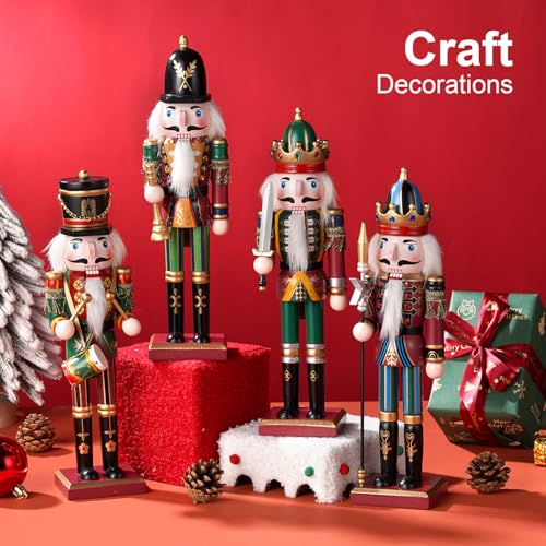 12 inch Wooden Nutcracker Ornament Swordsmen U177