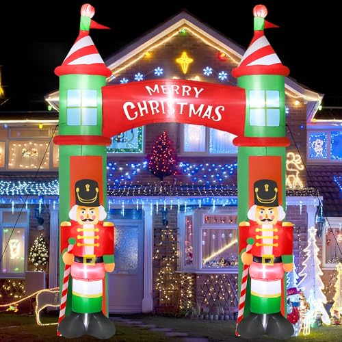 16FT Christmas Inflatable Snowman with LED Lights Outdoor Yard Decor N561071
