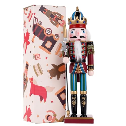 12 inch Wooden Nutcracker Ornament Swordsmen U177