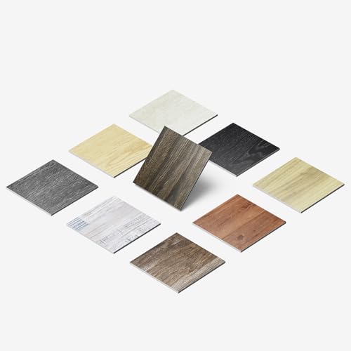 ATOPOSE Peel and Stick Vinyl Flooring 36pcs 6"×36" Wood Effect Waterproof D74600