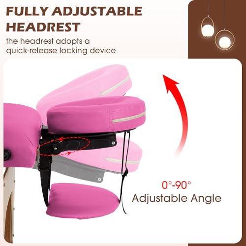 PayLessHere Massage Bed Portable Folding Spa Table with Non-Woven Bag P611882
