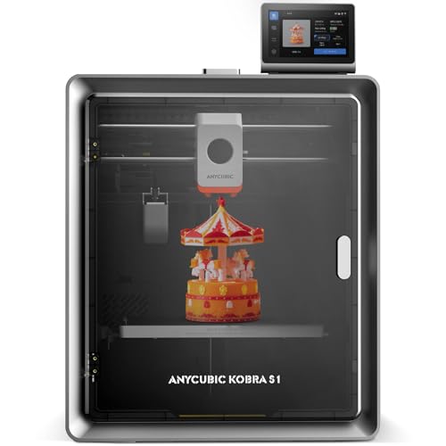 Anycubic Kobra S1 Combo Multi-Color 3D Printer, High Speed Printing R7291