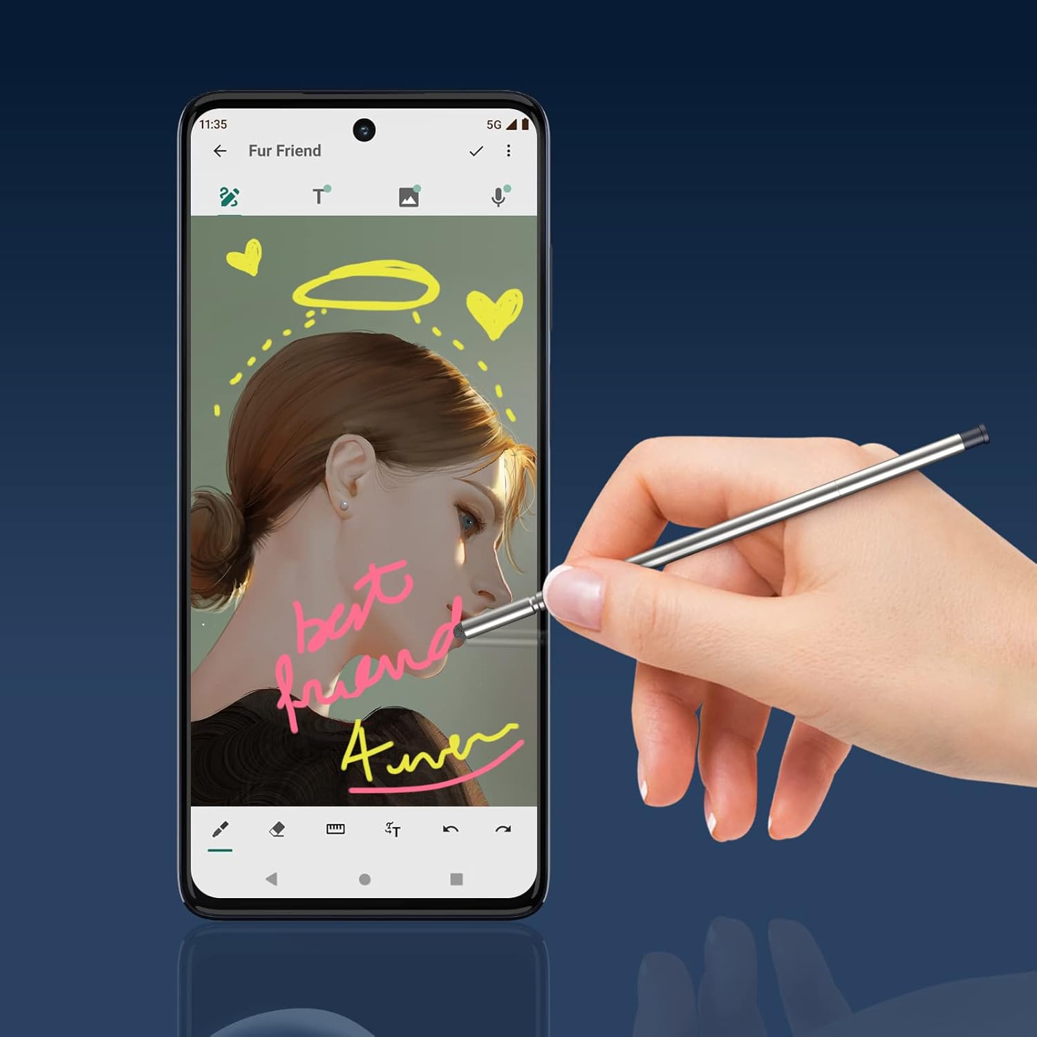 Stylus Pen for Moto G Stylus 2022 5G (XT2215) L8734