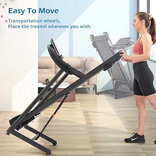 Merax Portable Treadmill for Home, 3.5HP Electric Motorized Running Machine X73119