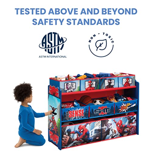 Marvel Spider-Man Deluxe 9 Bin Toy Organizer by Delta Children L36182