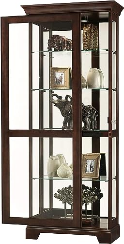 Howard Miller Duncan Curio Cabinet Espresso B20983