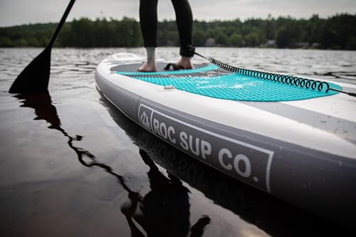 Roc Inflatable Stand Up Paddle Board with Premium Accessories, Wide Non-Slip Deck A34223