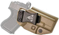 CYA Supply Co. Base Optics Ready (Flat Dark Earth) Inside Waistband Holster IWB Veteran Owned Company Fits