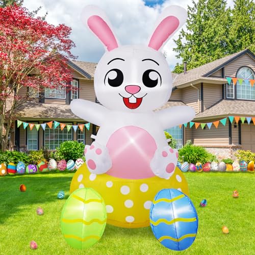 B&D 12FT Giant Christmas Inflatables Snowman Outdoor Decorations with Rotating LED Lights B36000