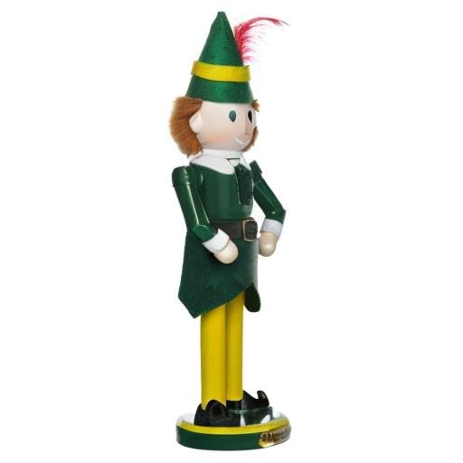 Kurt Adler 11" Wooden Buddy the Elf Nutcracker J3825