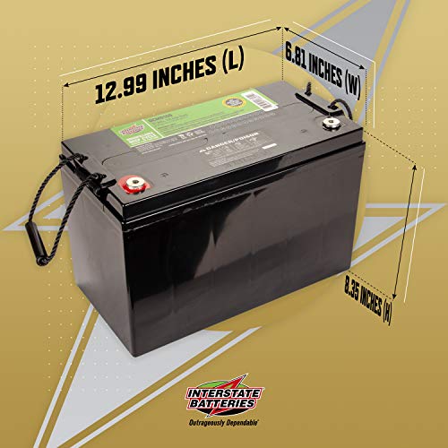Interstate Batteries 12V 35AH AGM Deep Cycle Battery Y97773