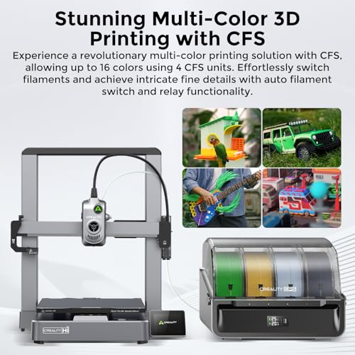 Creality Hi Combo 3D Printer with 4-Color CFS System A395
