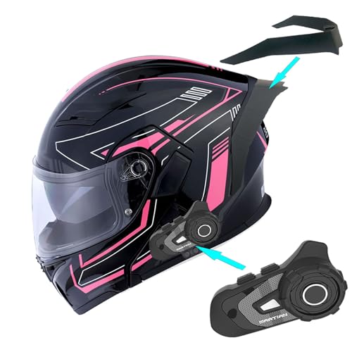 1Storm HB89 Modular Full Face Helmet Flip Up Dual Visor Z122535
