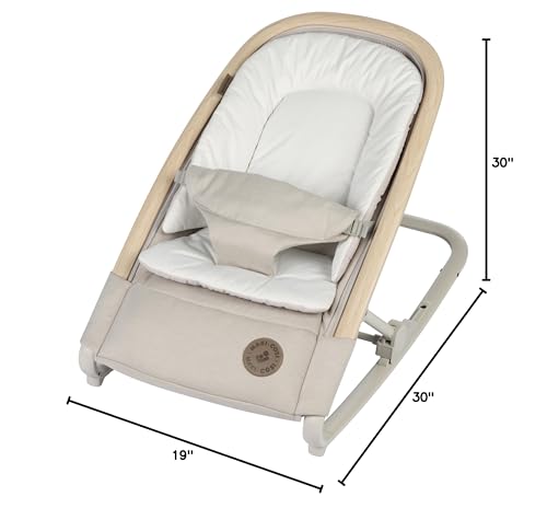 Maxi-Cosi Kori 2-in-1 Baby Bouncer Seat, Portable Rocker, Classic Green Z910