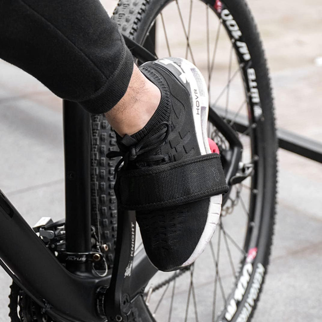 Bike Pedal Straps 2Pcs for Cycling Kids Foot Pedal Straps Toe Clips B45107